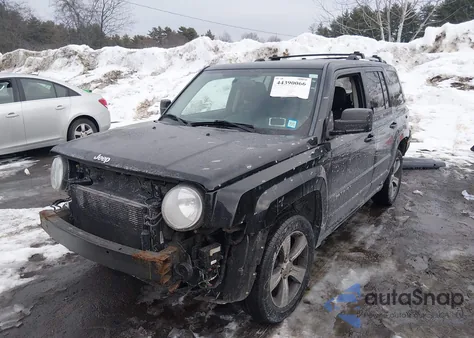 2016 Jeep Patriot High Altitude Edition z USA, uszkodzony, nr VIN 1C4NJRFB5GD545372